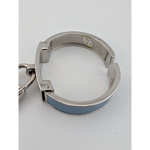 Osirock Padlock Watch Women 21mm Case Blue/Silver Bangle Band- New Battery - Picture 4 of 6